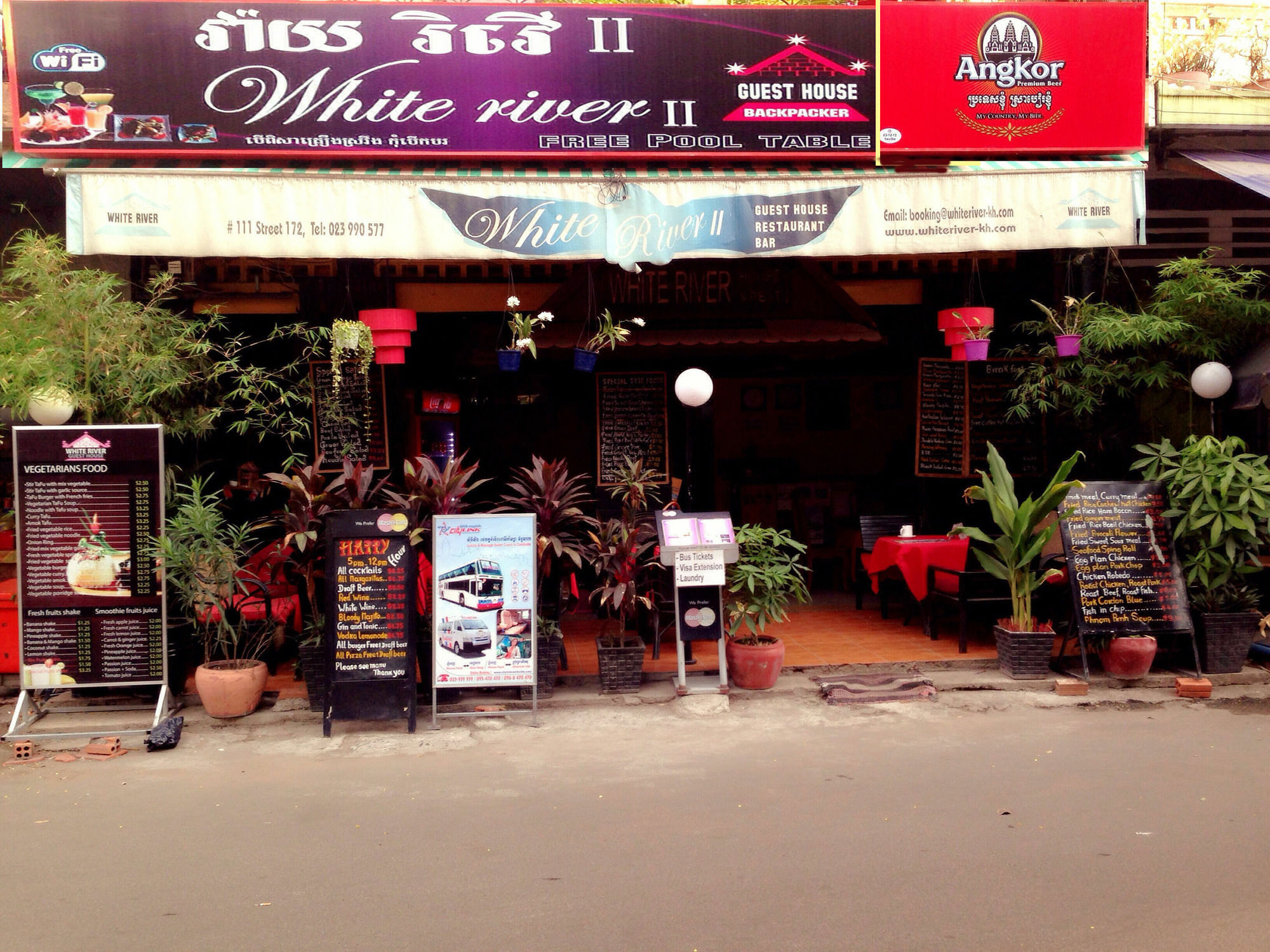 White River II Hostel Phnom Penh Zewnętrze zdjęcie